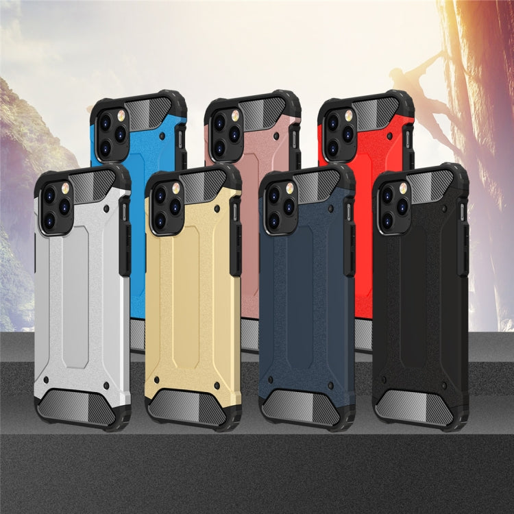 For iPhone 12 / 12 Pro 6.1 inch Magic Armor TPU + PC Combination Case(Black)