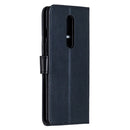 For OnePlus 8 Crazy Horse Texture Horizontal Flip Leather Case with Holder & Card Slots & Wallet & Photo Frame(Black)