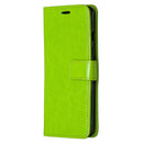 For OnePlus 8 Crazy Horse Texture Horizontal Flip Leather Case with Holder & Card Slots & Wallet & Photo Frame(Green)