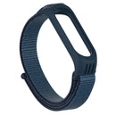 For Xiaomi Mi Band 5/4/3 Texture Case Hook and Loop Fastener Watch Band(Deep Fog Gray)