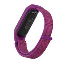 For Xiaomi Mi Band 5/4/3 Texture Case Hook and Loop Fastener Watch Band(Dragon Fruit)