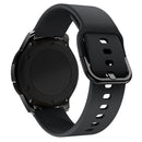 22mm For Huawei Watch GT2e/GT/GT2 46MM Color Buckle Silicone Watch Band (Black)
