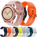 20mm For Huawei Watch GT2 42MM / Amazfit BipS 2 Youth Version Color Buckle Silicone Watch Band(Pink)