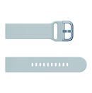 20mm For Huawei Watch GT2 42MM / Amazfit BipS 2 Youth Version Color Buckle Silicone Watch Band(Light Blue)