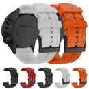 For Suunto Spartan Sport & Suunto 9 / 9 Baro / D5 Universal Football Texture Silicone Watch Band(Green)