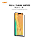 For Huawei Mate 30 Pro ENKAY Hat-Prince 0.26mm 9H 3D Full Glue Explosion-proof Full Screen Curved Heat Bending Tempered Glass Film