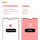 For Huawei Mate 30 Pro ENKAY Hat-Prince 0.26mm 9H 3D Full Glue Explosion-proof Full Screen Curved Heat Bending Tempered Glass Film