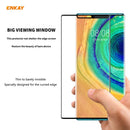 For Huawei Mate 30 Pro ENKAY Hat-Prince 0.26mm 9H 3D Full Glue Explosion-proof Full Screen Curved Heat Bending Tempered Glass Film
