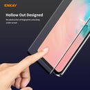 For Samsung Galaxy S10+ ENKAY Hat-Prince 0.26mm 9H 3D Full Glue Explosion-proof Full Screen Curved Heat Bending Tempered Glass Film