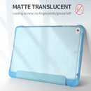 For iPad mini 5 / mini 4 / mini 3 / mini 2 / mini 3-folding Litchi Texture Horizontal Flip PU Leather + Shockproof TPU Case with Holder & Pen Slot(Red)