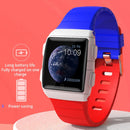 SANDA CR11 1.3 inch Screen Smart Watch IP68 Waterproof,Support Call Reminder /Heart Rate Monitoring/Blood Pressure Monitoring/Sedentary Reminder(Blue Red)