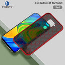 For Xiaomi Redmi Note 9 (4G) PINWUYO Series 2nd Generation PC + TPU Anti-drop All-inclusive Protective Shell Matte Back Cover(Red)
