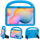 For Samsung Galaxy Tab S6 Lite P610 Sparrow Style EVA Children Tablet Case(Blue)