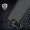 For iPhone 7 & 8 & 6 & 6s Transparent Carbon Fiber Texture Rugged Full Body TPU+PC Scratch-Resistant Shockproof Case(Red)