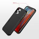 For iPhone 12 mini Shockproof Rugged Armor Protective Case with Card Slot(Black)