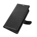 For Xiaomi Redmi 9 Litchi Texture Horizontal Flip Protective Case with Holder & Card Slots & Wallet(Black)