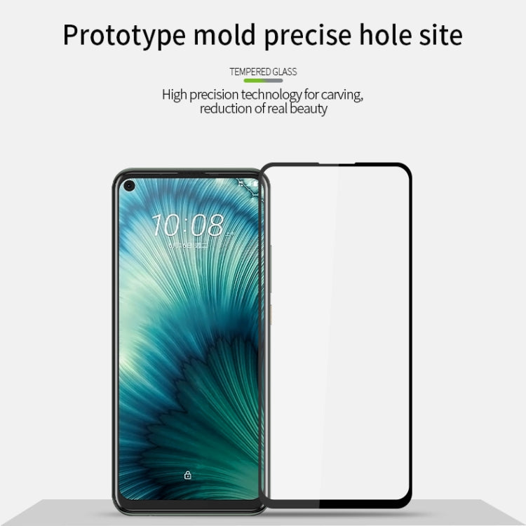 For HTC U20 PINWUYO 9H 2.5D Full Screen Tempered Glass Film(Black)