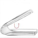 For iPhone 12 Pro Max Thickened Non-slip Non-yellowing Transparent TPU Case(Transparent)