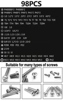Refined 112pcs screwdriver tool set mobile phone flat panel home dismantling maintenance