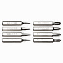 8 in 1 Portable Pen With Magnetic Multi-function Screwdriver Set for Mobile Phone and Computer Maintenance Tool(blue)