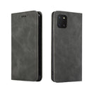For Samsung Galaxy Note 10 Lite/A81 Retro Skin Feel Business Magnetic Horizontal Flip Leather Case(Dark Grey)