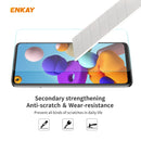 For Samsung Galaxy A21s ENKAY Hat-Prince 0.26mm 9H 2.5D Curved Edge Tempered Glass Film