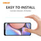 For Samsung Galaxy A10s 2 PCS ENKAY Hat-Prince 0.26mm 9H 2.5D Curved Edge Tempered Glass Film