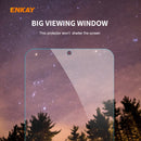 For Samsung Galaxy A10s 2 PCS ENKAY Hat-Prince 0.26mm 9H 2.5D Curved Edge Tempered Glass Film