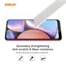 For Samsung Galaxy A10s 2 PCS ENKAY Hat-Prince 0.26mm 9H 2.5D Curved Edge Tempered Glass Film