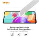 For Samsung Galaxy A41 2 PCS ENKAY Hat-Prince 0.26mm 9H 2.5D Curved Edge Tempered Glass Film