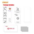 For Samsung Galaxy A41 2 PCS ENKAY Hat-Prince 0.26mm 9H 2.5D Curved Edge Tempered Glass Film