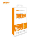 For Samsung Galaxy A11 / Galaxy M11 10 PCS ENKAY Hat-Prince 0.26mm 9H 2.5D Curved Edge Tempered Glass Film