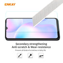 For Xiaomi Mi 10 Lite /Redmi 10X 5G 2 PCS ENKAY Hat-Prince 0.26mm 9H 2.5D Curved Edge Tempered Glass Film