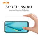 For Huawei P40 Lite 2 PCS ENKAY Hat-Prince 0.26mm 9H 2.5D Curved Edge Tempered Glass Film