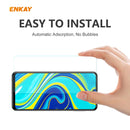 For Redmi Note 9S / Note 9 Pro 5 PCS ENKAY Hat-Prince 0.26mm 9H 2.5D Curved Edge Tempered Glass Film
