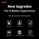 For Huawei P40 Lite ENKAY Hat-Prince Full Glue 0.26mm 9H 2.5D Tempered Glass Full Coverage Film