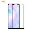 For Redmi 9 / 9A / 9C 2 PCS ENKAY Hat-Prince Full Glue 0.26mm 9H 2.5D Tempered Glass Full Coverage Film