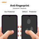 For Redmi 9 / 9A / 9C 2 PCS ENKAY Hat-Prince Full Glue 0.26mm 9H 2.5D Tempered Glass Full Coverage Film