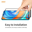 For Redmi Note 9S / Note 9 Pro 5 PCS ENKAY Hat-Prince Full Glue 0.26mm 9H 2.5D Tempered Glass Full Coverage Film