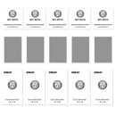 For Redmi Note 9S / Note 9 Pro 5 PCS ENKAY Hat-Prince Full Glue 0.26mm 9H 2.5D Tempered Glass Full Coverage Film