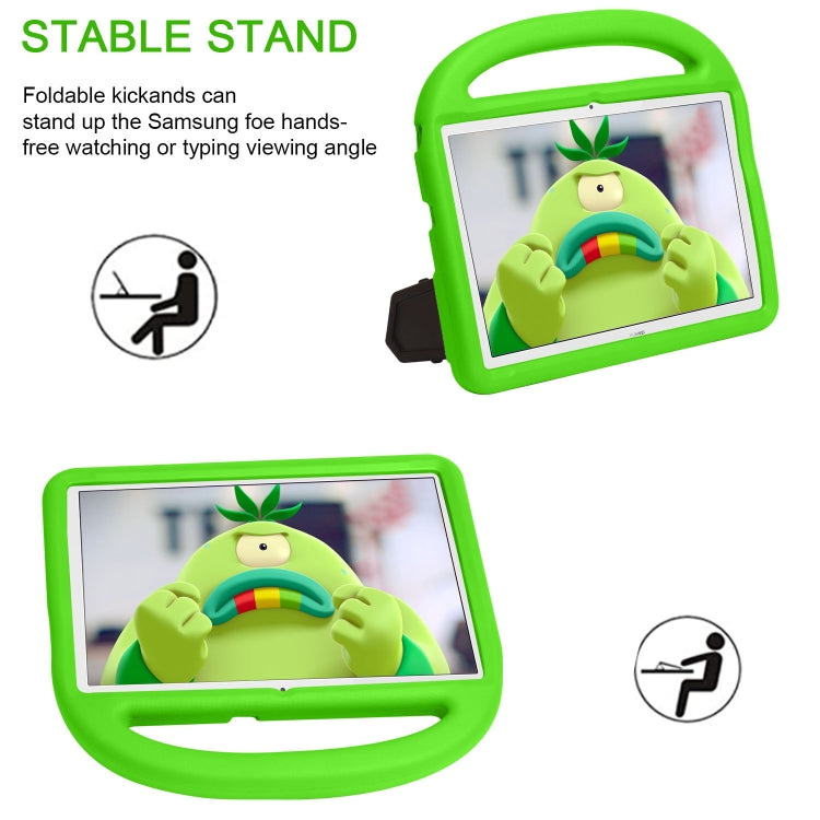 For Huawei MediaPad T5 10.1 inch Sparrow Style EVA Material Children Shockproof Casing Shell(Green)