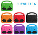 For Huawei MediaPad T3 10 9.6 inch Sparrow Style EVA Material Children Shockproof Casing Shell(Blue)