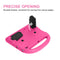 For Huawei MediaPad T3 10 9.6 inch Sparrow Style EVA Material Children Shockproof Casing Shell(Rose Red)