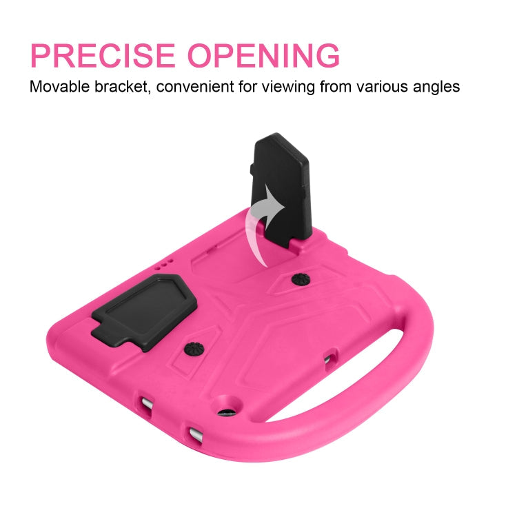 For Huawei MediaPad T3 10 9.6 inch Sparrow Style EVA Material Children Shockproof Casing Shell(Rose Red)
