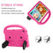 For Huawei MediaPad T3 10 9.6 inch Sparrow Style EVA Material Children Shockproof Casing Shell(Rose Red)