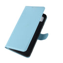 For Xiaomi Redmi 9C Litchi Texture Horizontal Flip Protective Case with Holder & Card Slots & Wallet(Blue)