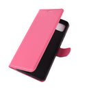 For Xiaomi Redmi 9C Litchi Texture Horizontal Flip Protective Case with Holder & Card Slots & Wallet(Rose Red)
