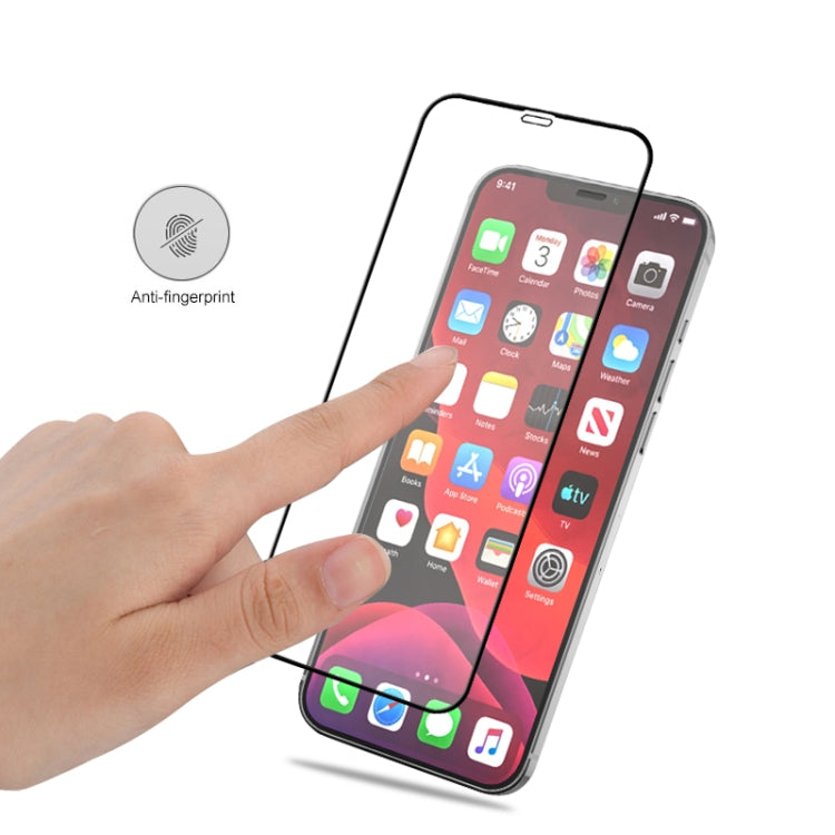 For iPhone 12 mini mocolo 0.33mm 9H 2.5D Full Glue Tempered Glass Film