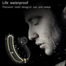 K21 Business Sports Wireless Bluetooth Headset, Bluetooth Version 4.1(Black Gold)