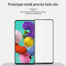 For Samsung Galaxy A51 PINWUYO 9H 3D Curved Full Screen Explosion-proof Tempered Glass Film(Black)